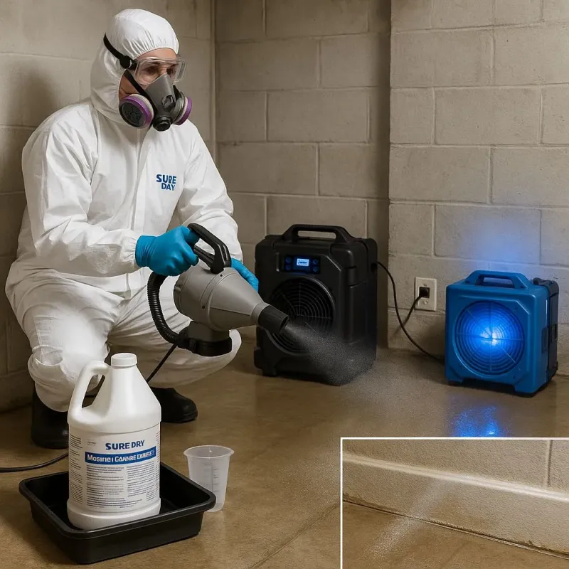 Sanitization and Odor Removal process in Jefferson, TX