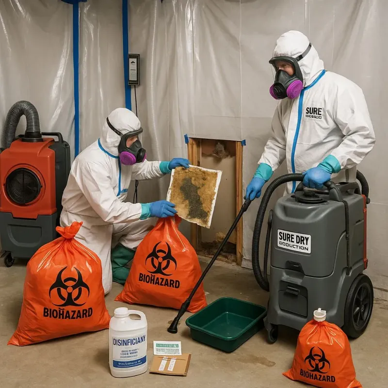 Contaminated Water Handling Protocols process in Jefferson, TX