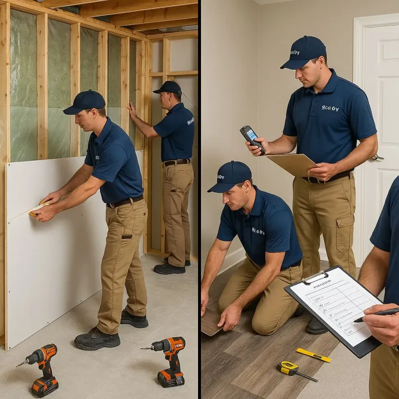 Repairs and Reconstruction process in Jefferson, TX